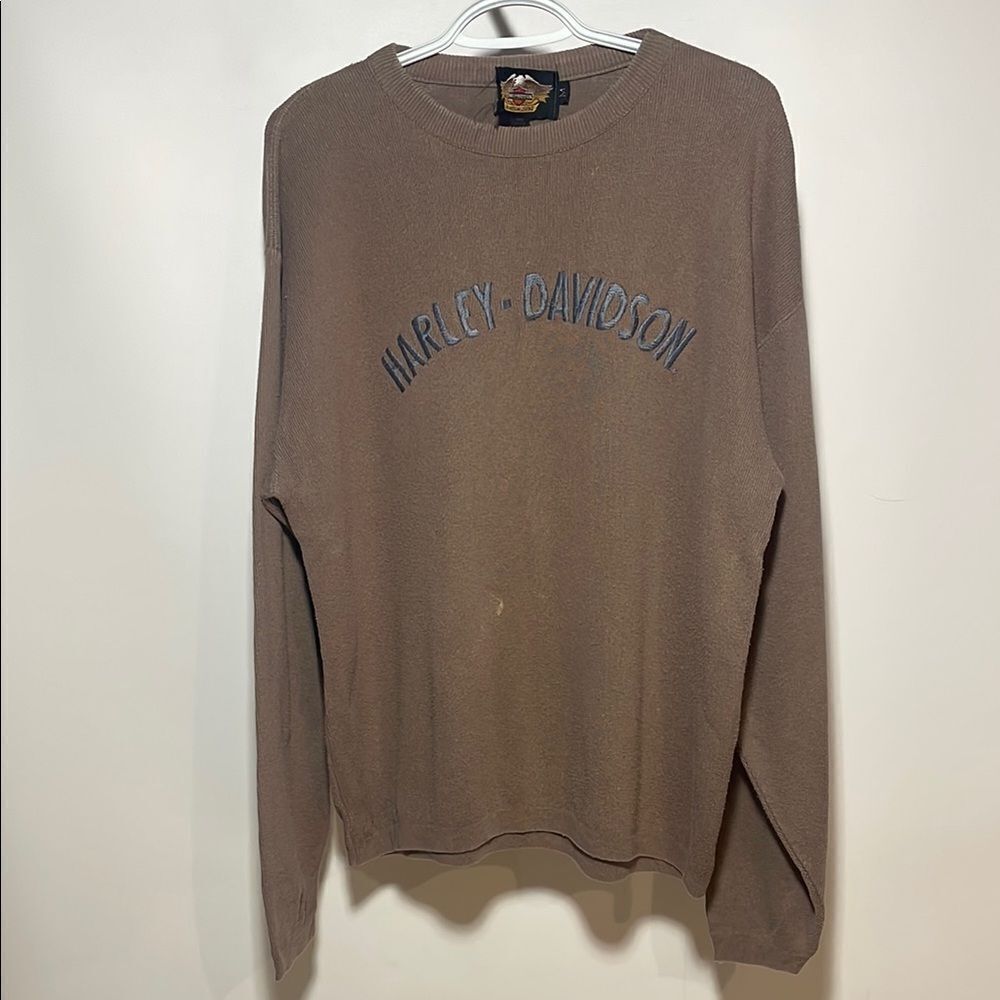 Harley-Davidson Brown Sweater for Men